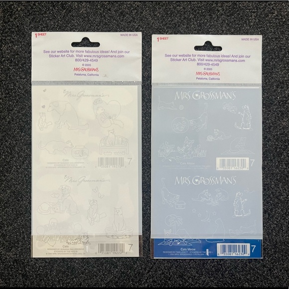 •Cats & Cats Meow Stickers NWT• - Picture 2 of 2